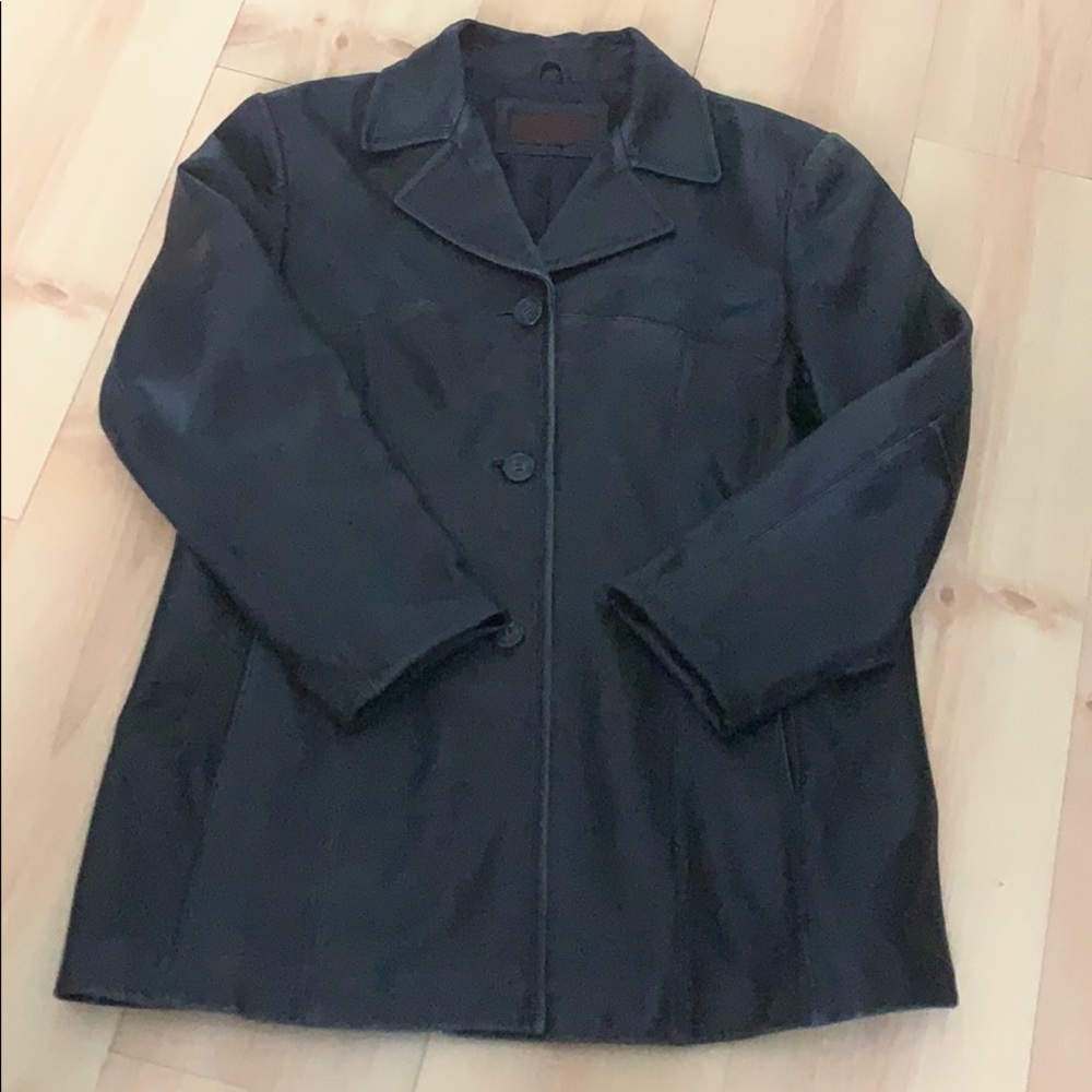 Vintage real leather jacket